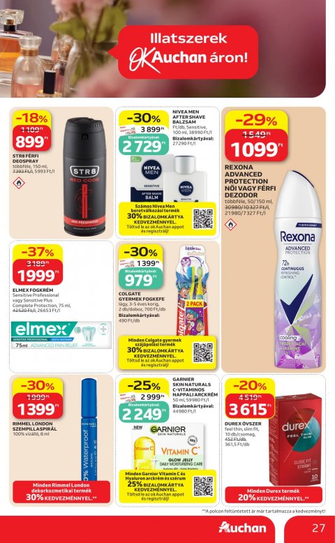 AUCHAN Hipermarket Heti ajánlataink akciós újság