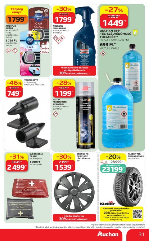 AUCHAN Hipermarket Heti ajánlataink akciós újság