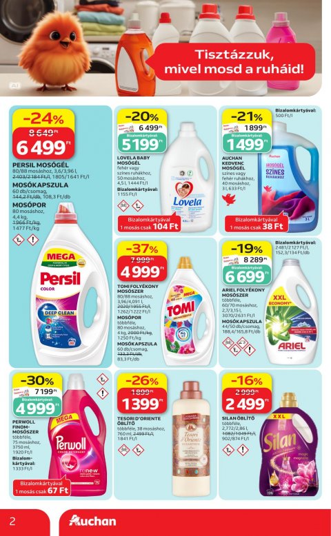 AUCHAN Hipermarket Őszi nagytakarítás akciós újság
