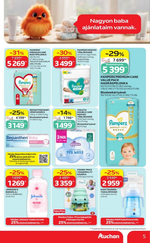 AUCHAN Hipermarket Őszi nagytakarítás akciós újság