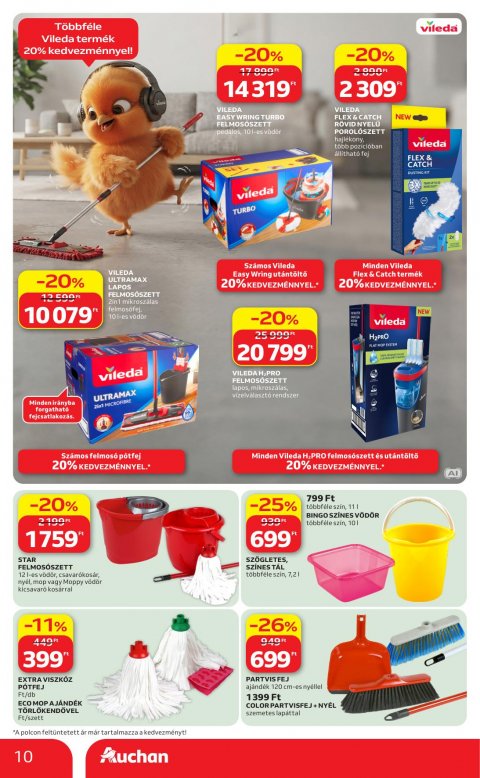 AUCHAN Hipermarket Őszi nagytakarítás akciós újság