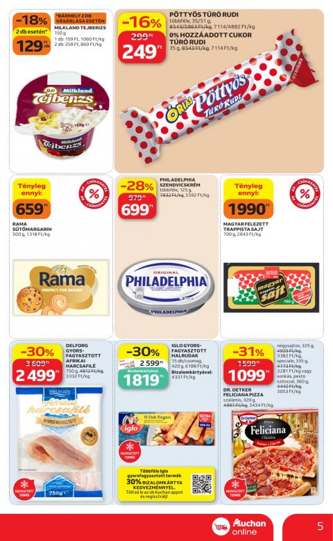 AUCHAN Szupermarket Heti ajánlataink akciós újság