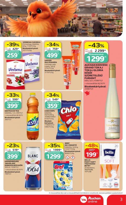 AUCHAN Szupermarket Szekszárdi ajánlataink akciós újság