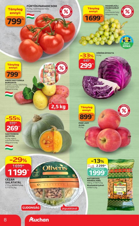 AUCHAN Hipermarket Heti ajánlataink akciós újság