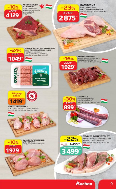 AUCHAN Hipermarket Heti ajánlataink akciós újság