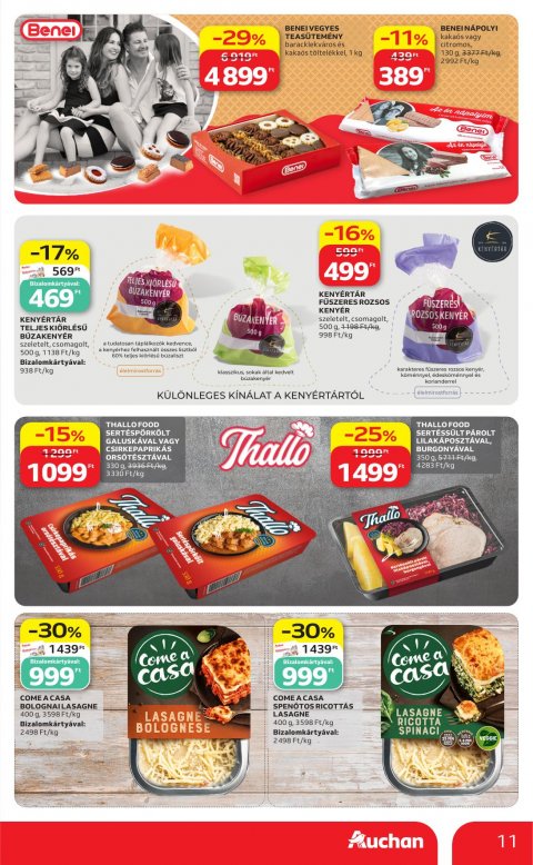 AUCHAN Hipermarket Heti ajánlataink akciós újság
