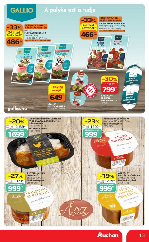 AUCHAN Hipermarket Heti ajánlataink akciós újság