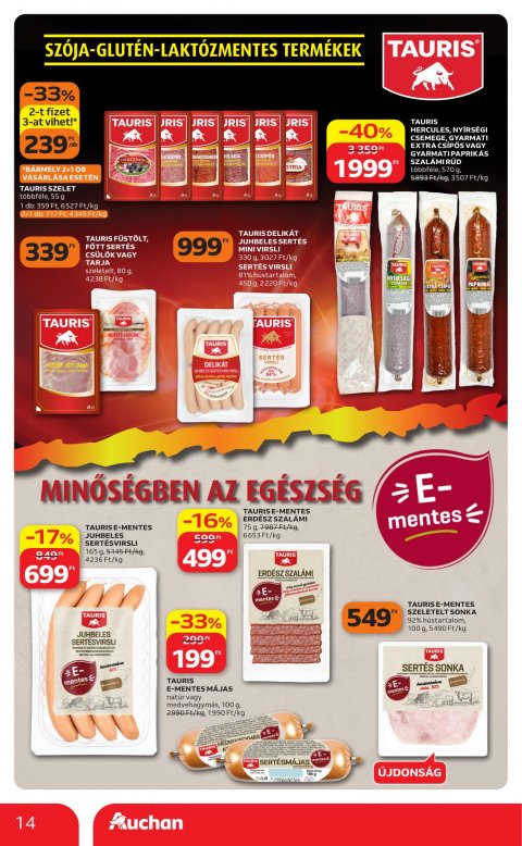 AUCHAN Hipermarket Heti ajánlataink akciós újság