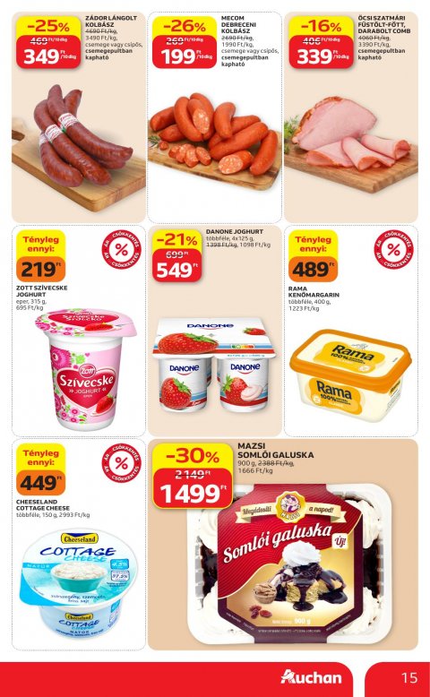 AUCHAN Hipermarket Heti ajánlataink akciós újság