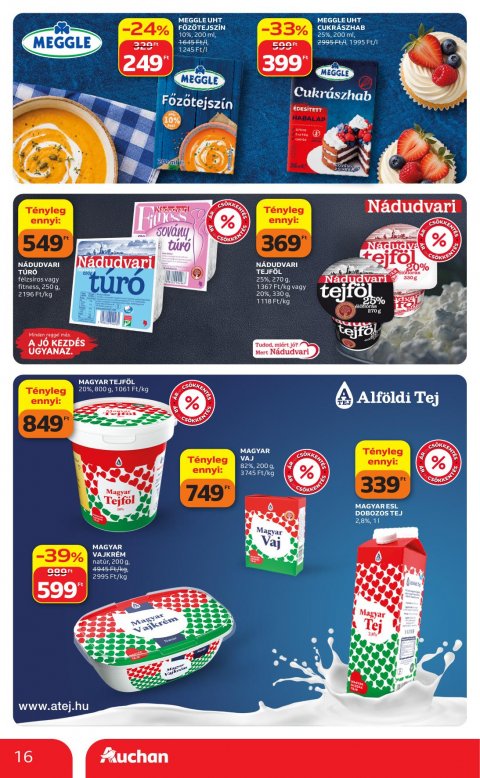 AUCHAN Hipermarket Heti ajánlataink akciós újság