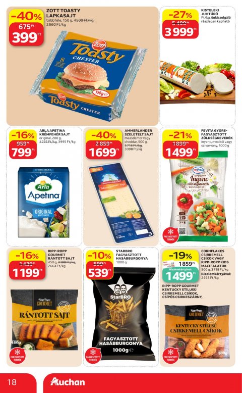 AUCHAN Hipermarket Heti ajánlataink akciós újság