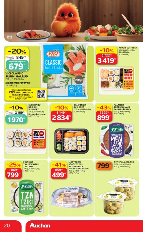 AUCHAN Hipermarket Heti ajánlataink akciós újság