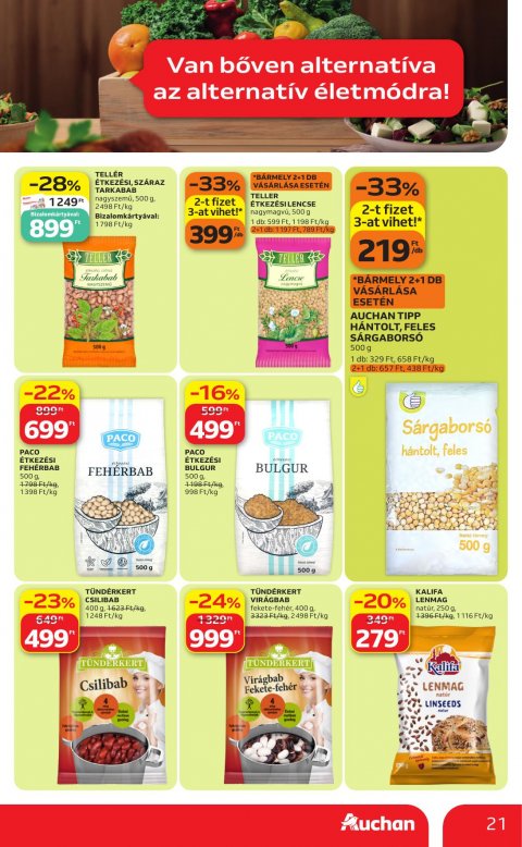 AUCHAN Hipermarket Heti ajánlataink akciós újság
