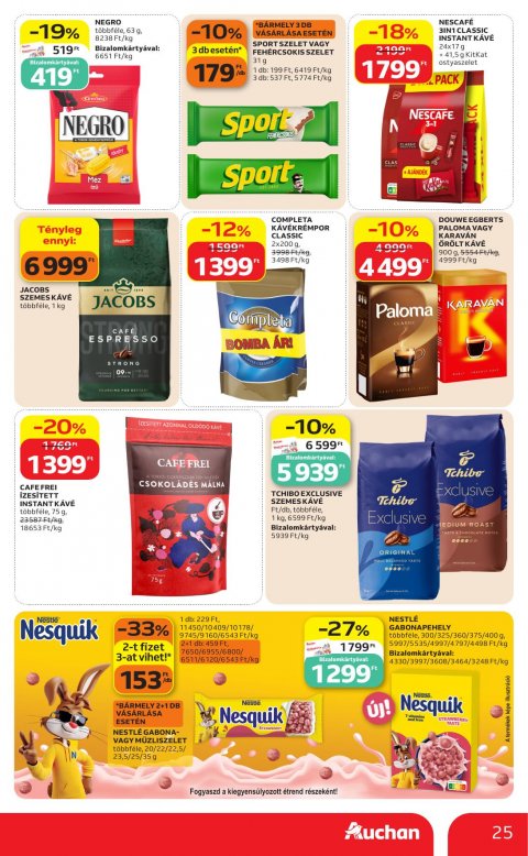 AUCHAN Hipermarket Heti ajánlataink akciós újság