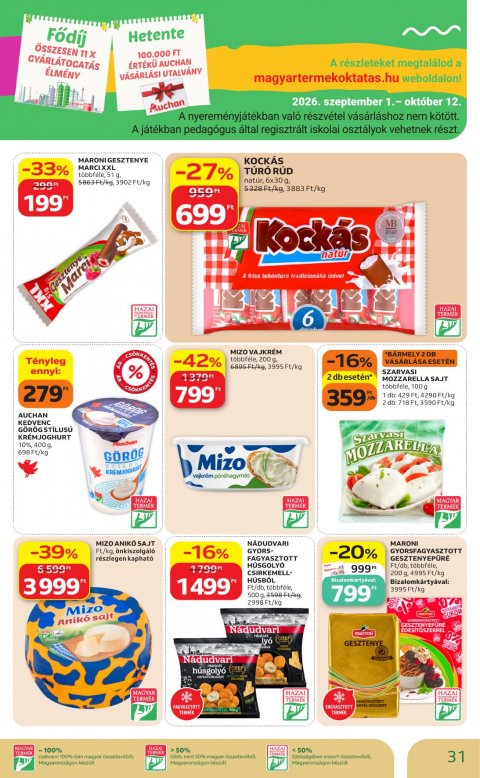 AUCHAN Hipermarket Heti ajánlataink akciós újság