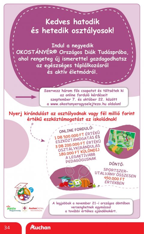 AUCHAN Hipermarket Heti ajánlataink akciós újság