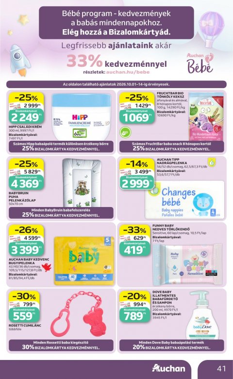 AUCHAN Hipermarket Heti ajánlataink akciós újság