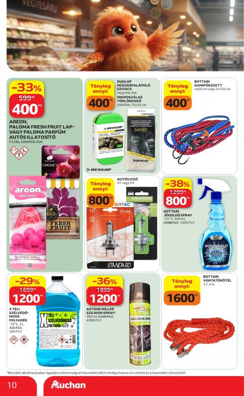 AUCHAN Hipermarket Filléres ajánlataink akciós újság