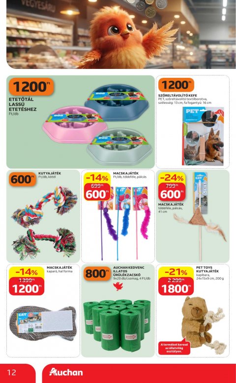 AUCHAN Hipermarket Filléres ajánlataink akciós újság