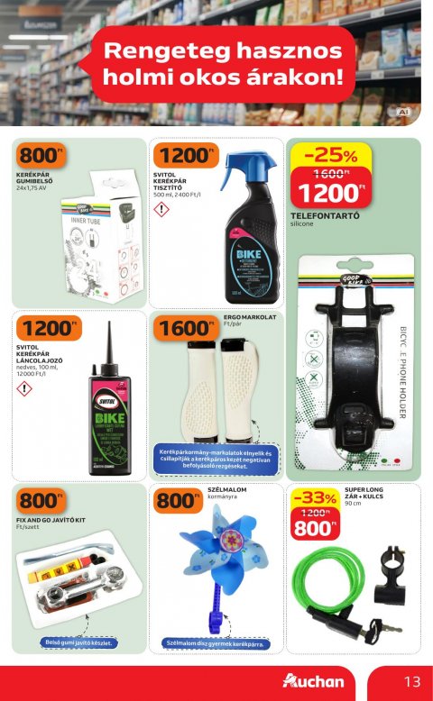 AUCHAN Hipermarket Filléres ajánlataink akciós újság
