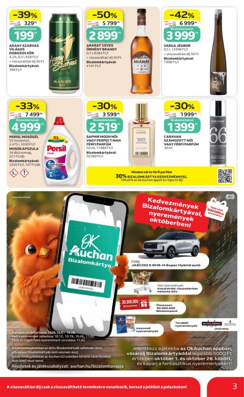 AUCHAN Szupermarket Heti ajánlataink akciós újság