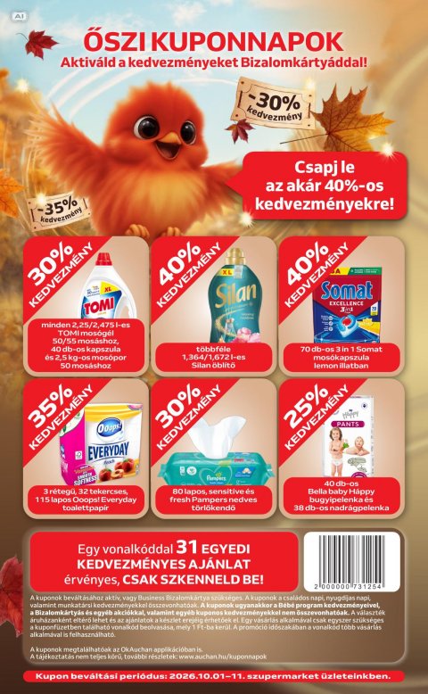 AUCHAN Szupermarket Heti ajánlataink akciós újság