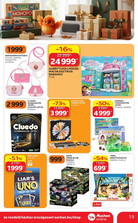 AUCHAN Szupermarket Heti ajánlataink akciós újság