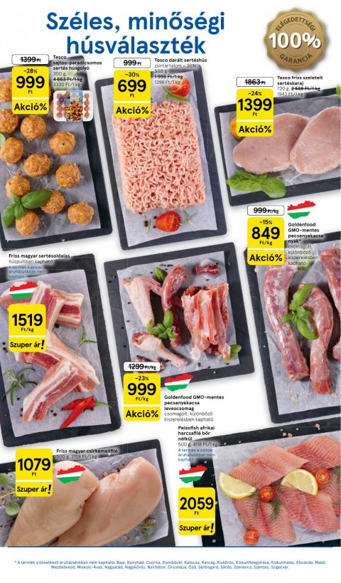 TESCO Hipermarket akciós újság