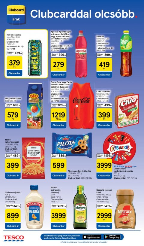 TESCO Hipermarket akciós újság