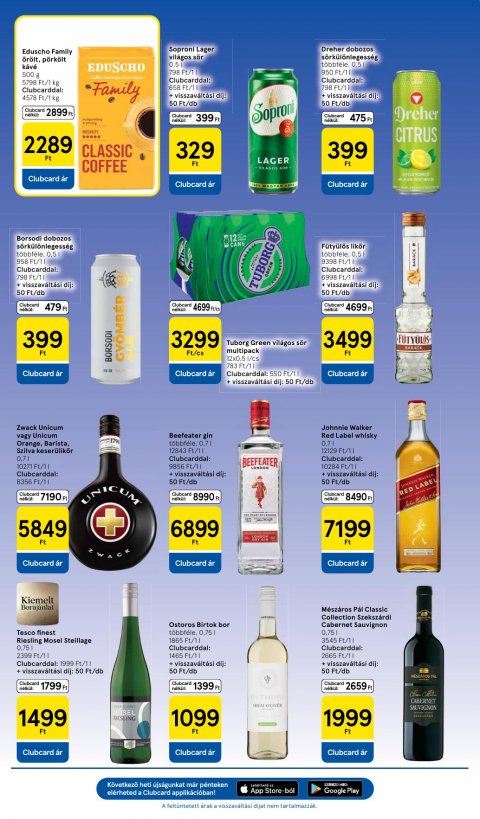 TESCO Hipermarket akciós újság