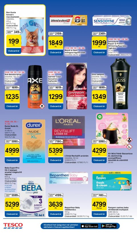 TESCO Hipermarket akciós újság