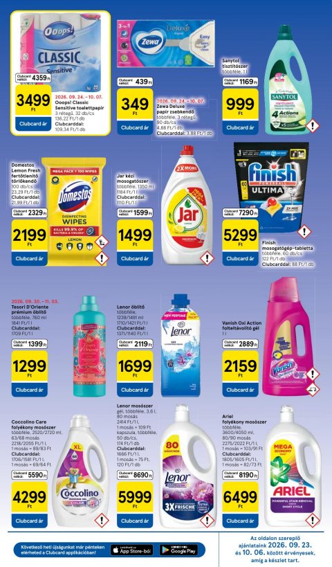 TESCO Hipermarket akciós újság