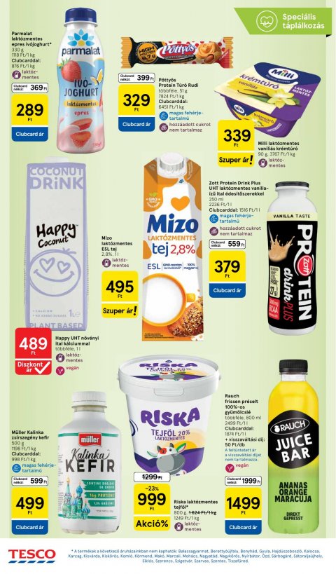 TESCO Hipermarket akciós újság