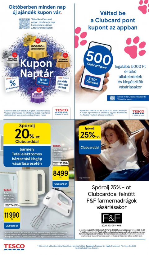 TESCO Hipermarket akciós újság