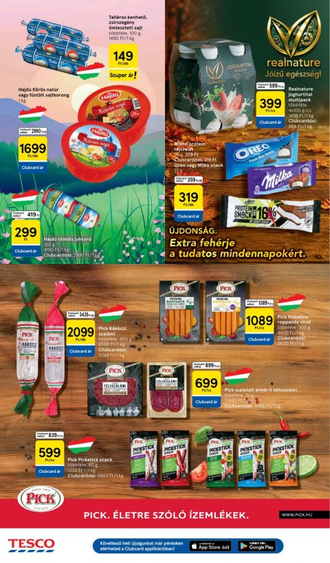 TESCO Hipermarket akciós újság