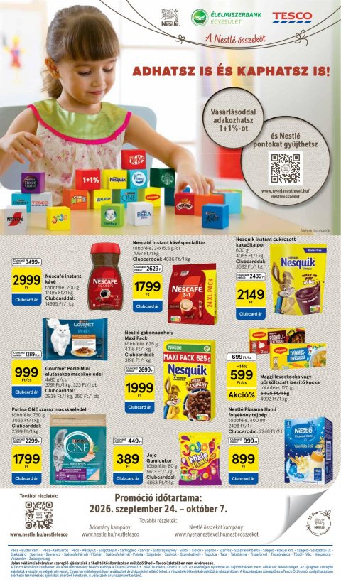 TESCO Hipermarket akciós újság