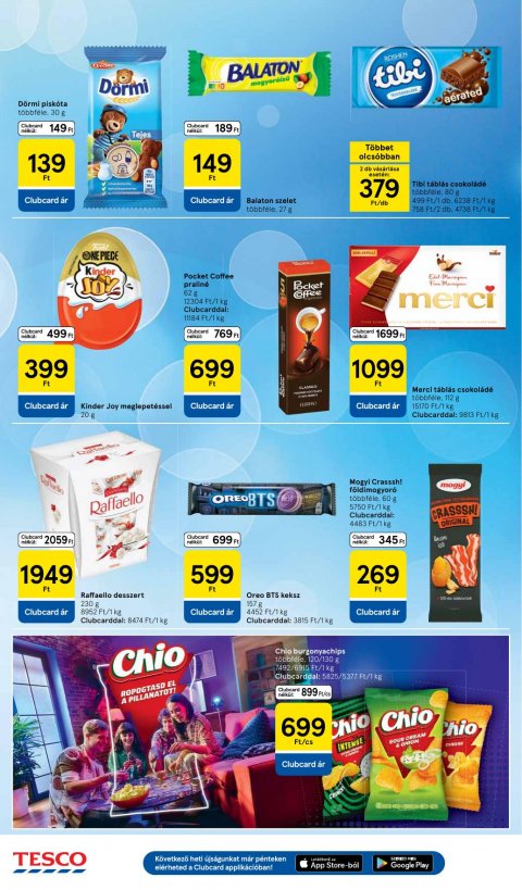 TESCO Hipermarket akciós újság