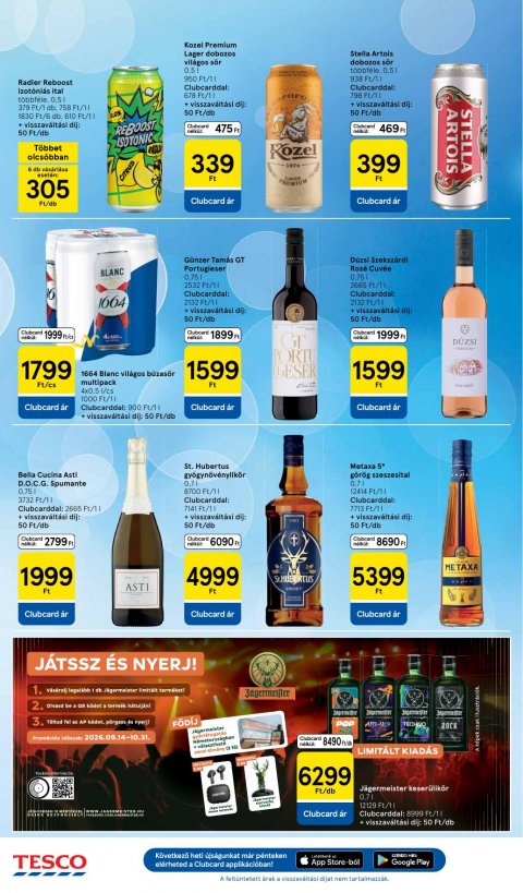 TESCO Hipermarket akciós újság