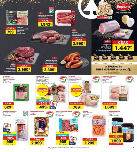 INTERSPAR szórólap akciós újság