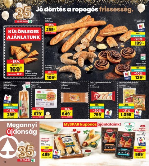 INTERSPAR szórólap akciós újság