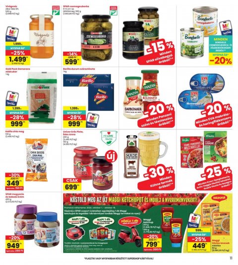 INTERSPAR szórólap akciós újság