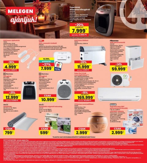 INTERSPAR szórólap akciós újság