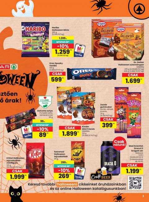 SPAR szórólap akciós újság
