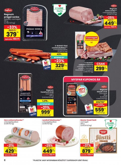 SPAR szórólap akciós újság