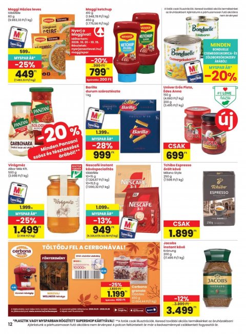 SPAR szórólap akciós újság