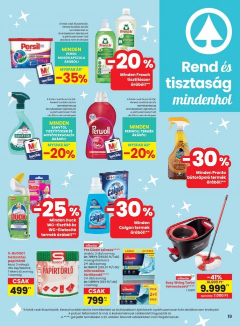 SPAR szórólap akciós újság