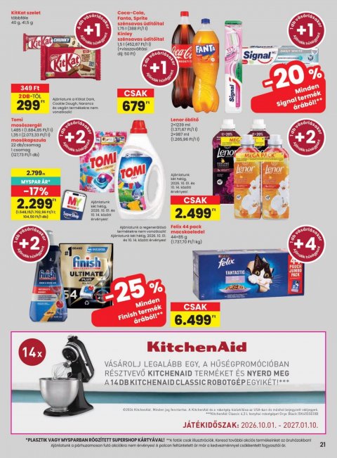 SPAR szórólap akciós újság