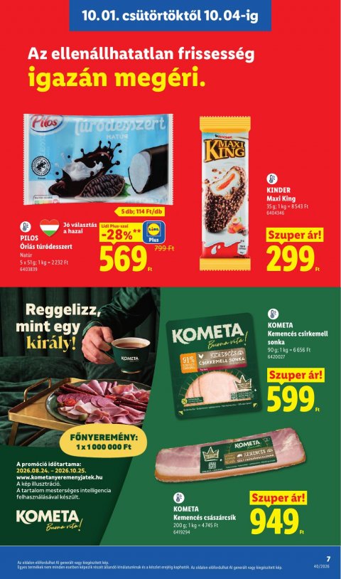 LIDL akciós újság