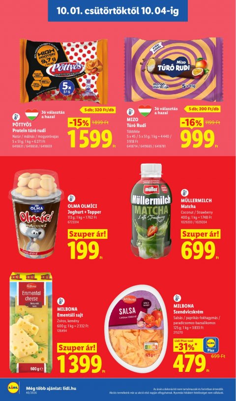 LIDL akciós újság
