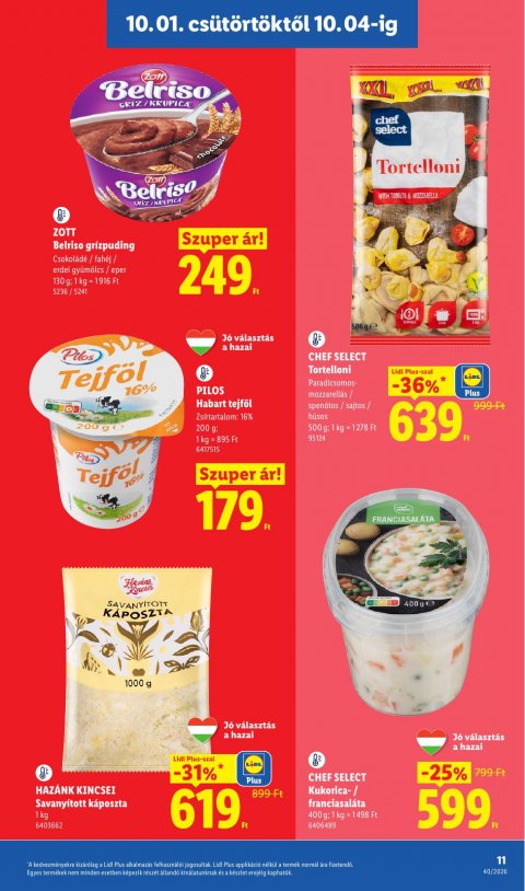 LIDL akciós újság